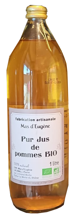 Jus de pomme bio de Lamotte du Rhône