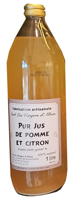Jus de Pomme et Citron de Pont Saint-Esprit