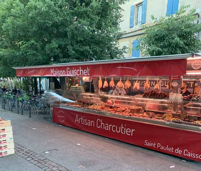 Stand de marché